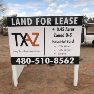 industrial yard for lease in Lubbock, TX.